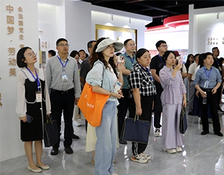 全省职业院校统战工作与职教社干部提升履职能力培训班（第五期）到我校开展现场教学